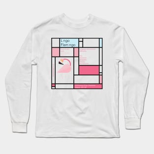 Modernist Lingo Long Sleeve T-Shirt